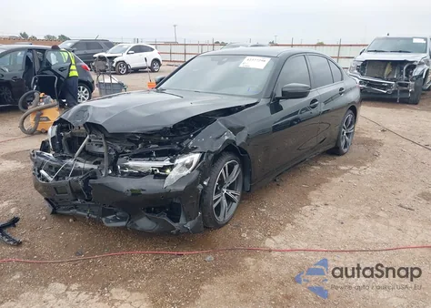 2022 BMW 330Xi из США, поврежденный, VIN 3MW5R7J03N8C59689